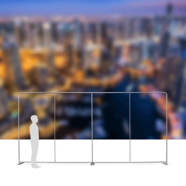 Stretch Fabric Wall Straight - 5m Frame
