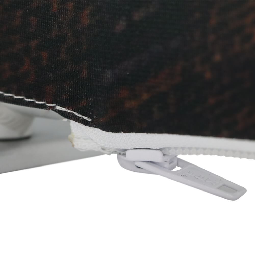 Stretch Fabric Economy Stand Detail Zip